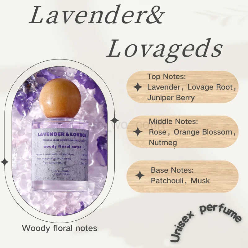 50ml Durable Fresh Citrus Smell Perfume for Ladies High-end Fragrance Long Lasting Light Orange Flavor M250714