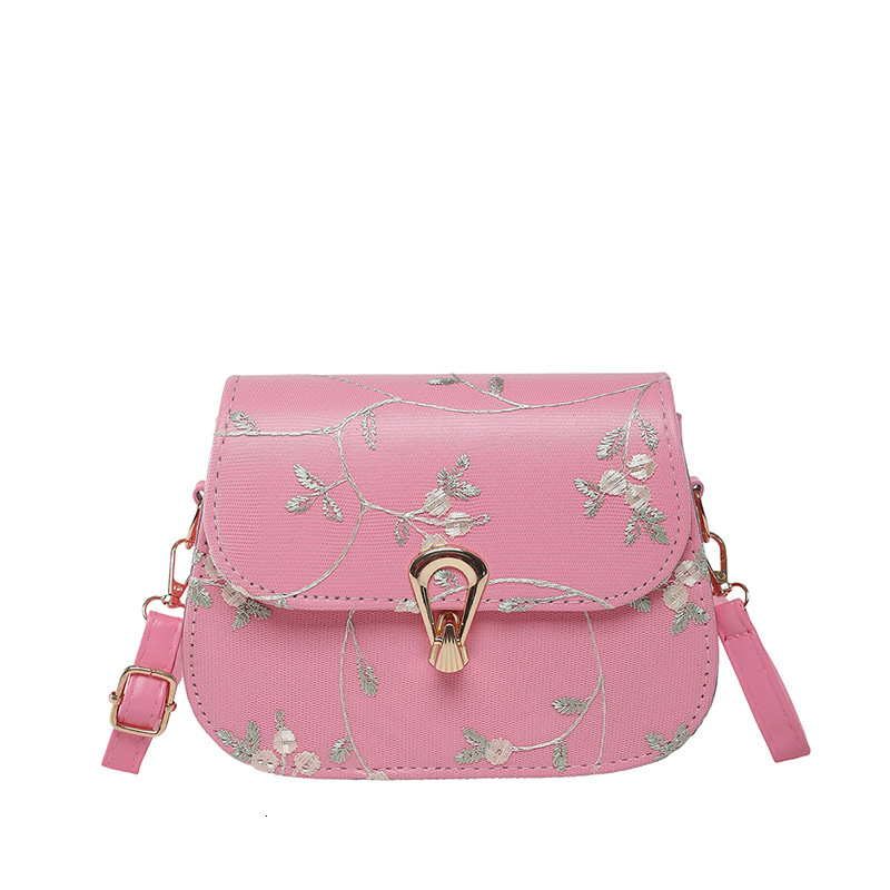 Luxury Bag Designer Bag Bag Women's Bag 2025 New Simple Fashion Embroidered Single Shoulder Crossbody Bag High-end Lock Buckle Saddle Bag