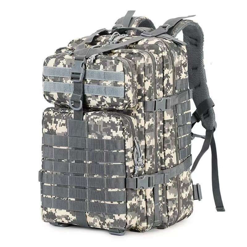 Outdoor tactical men's backpack large capacity camouflage outdoor camping waterproof sports mountaineering backpack multifunctional
