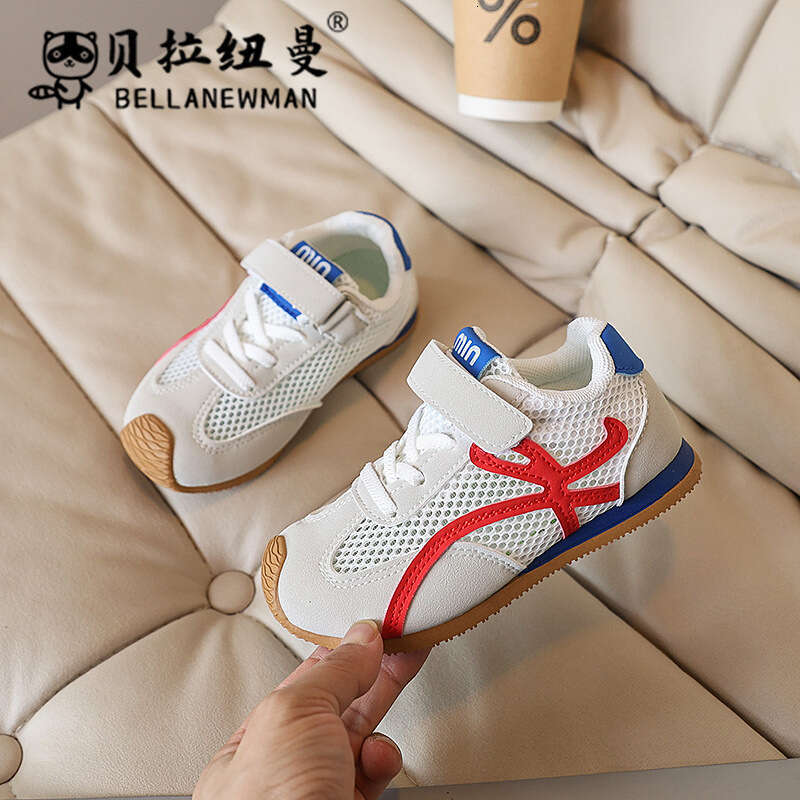 Children's Mesh Breathable Sports 2025 Spring Summer New Korean Style Boys' Forrest Gump Trendy Girls' Casual Training Shoes