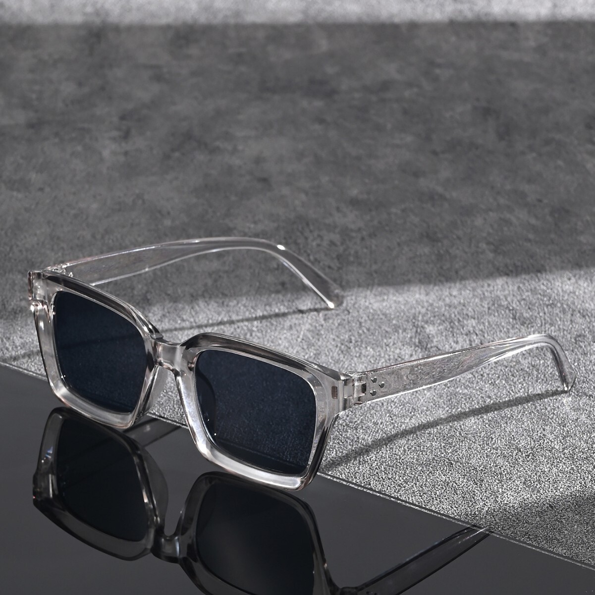 Designer's luxury glasses 2025 Cross-Border Square Frame Sunglasses European and American Retro Thickened Small Frame Fashion Sunglasses for Men 