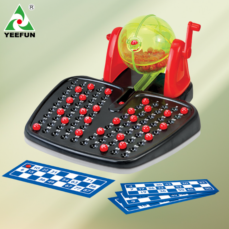 Educational Interactive Board Game: Realistic Bingo & Lotteries with Puzzles for Children