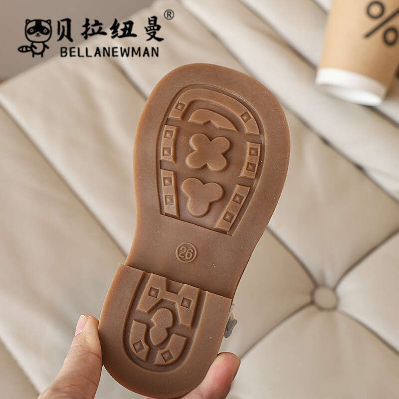 Children's Sandals 2025 Summer New Girls' Bow Soft Sole Princess Toddler Open-Toe Beach Shoes Trendy