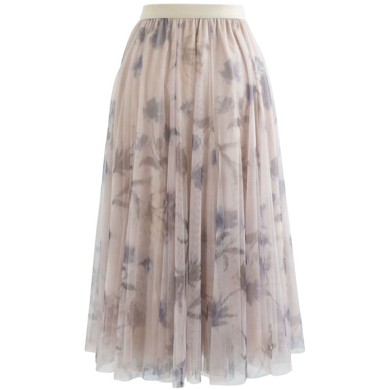 Chic & Cozy Mesh Patterned Skirt - Ideal Choice for Everyday Style