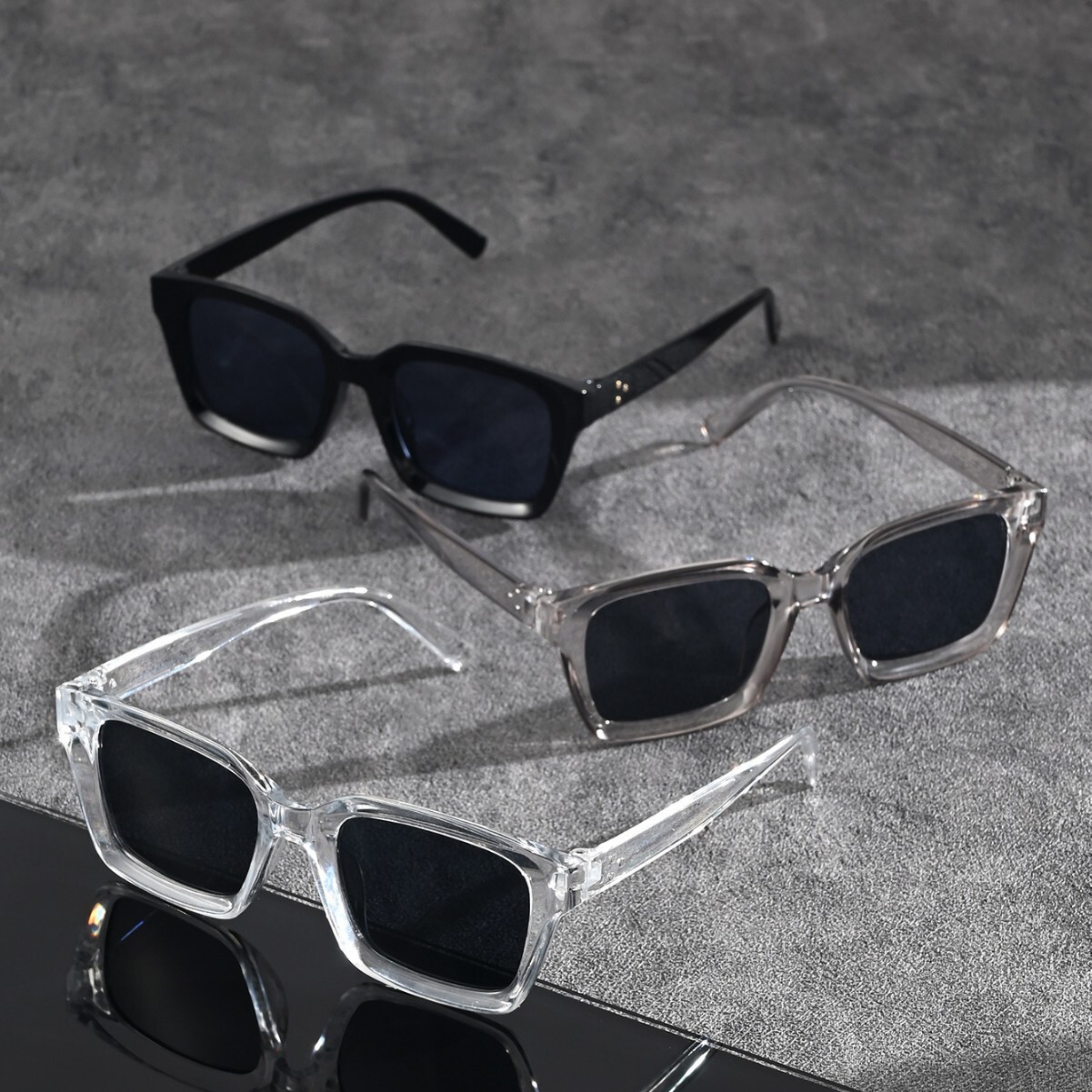 Designer's luxury glasses 2025 Cross-Border Square Frame Sunglasses European and American Retro Thickened Small Frame Fashion Sunglasses for Men 