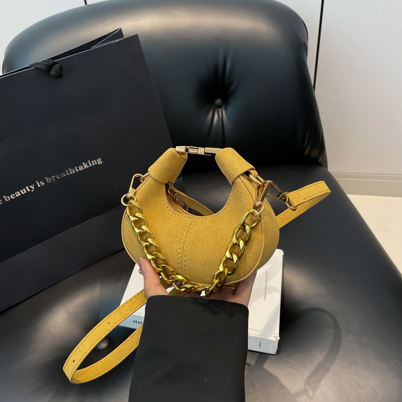 Handbag Women's Fashion Chain Crescent Bag Niche Trend Versatile Messenger Bag