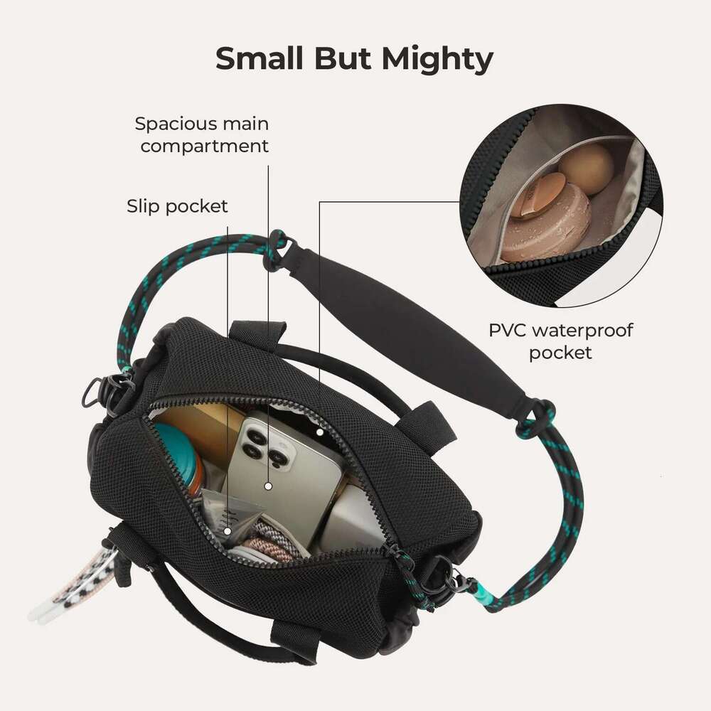 Boston for Women Mini Duffel Shoulder Crossbody Bag Waterproof with Wet Pocket Gym Travel Daily Beach Weekender
