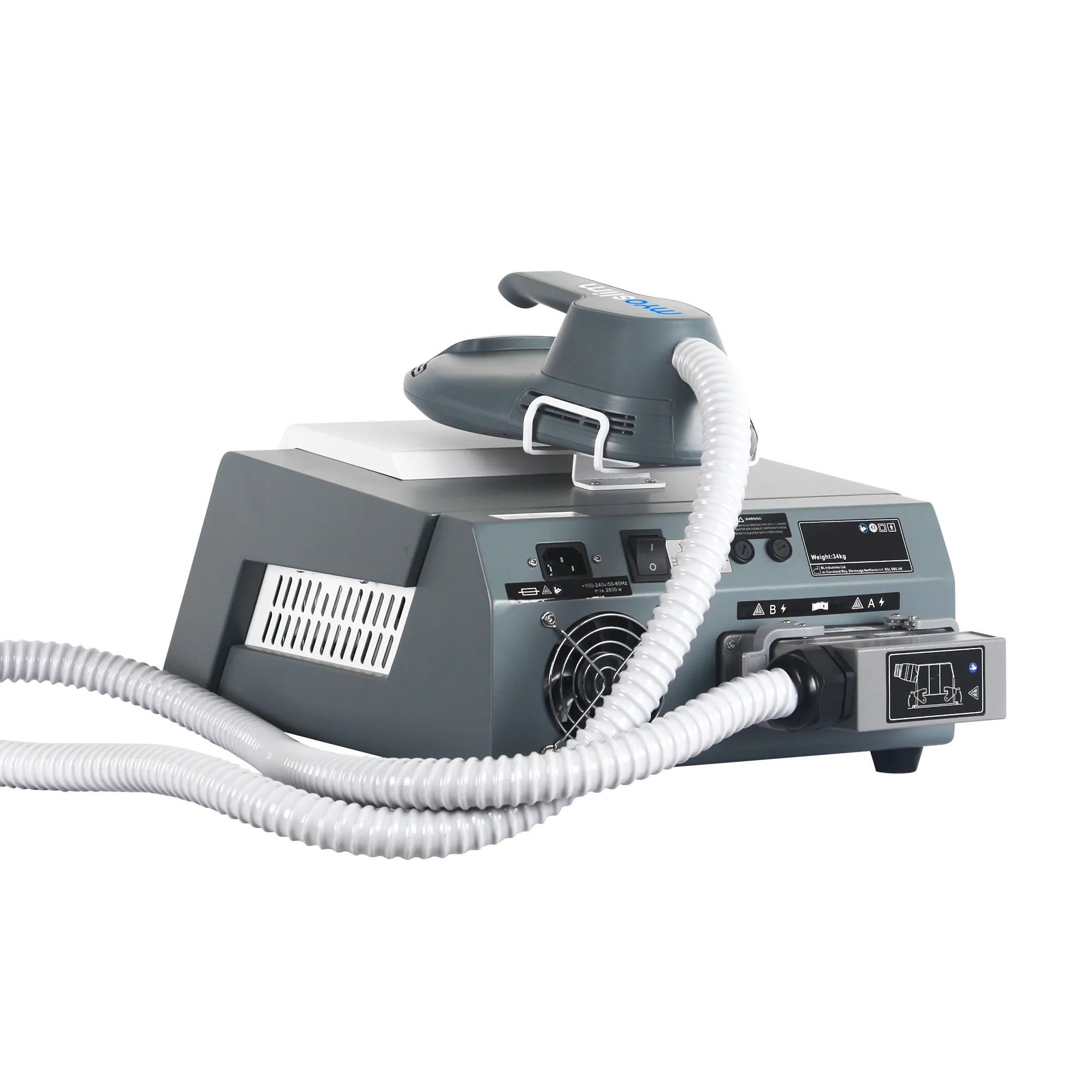 Myoslim Ems Fat Reduction Machine Professional Body Shaping and Slimming Instrument Muscle Stimulation Equipment Suitable for Individuals or Families