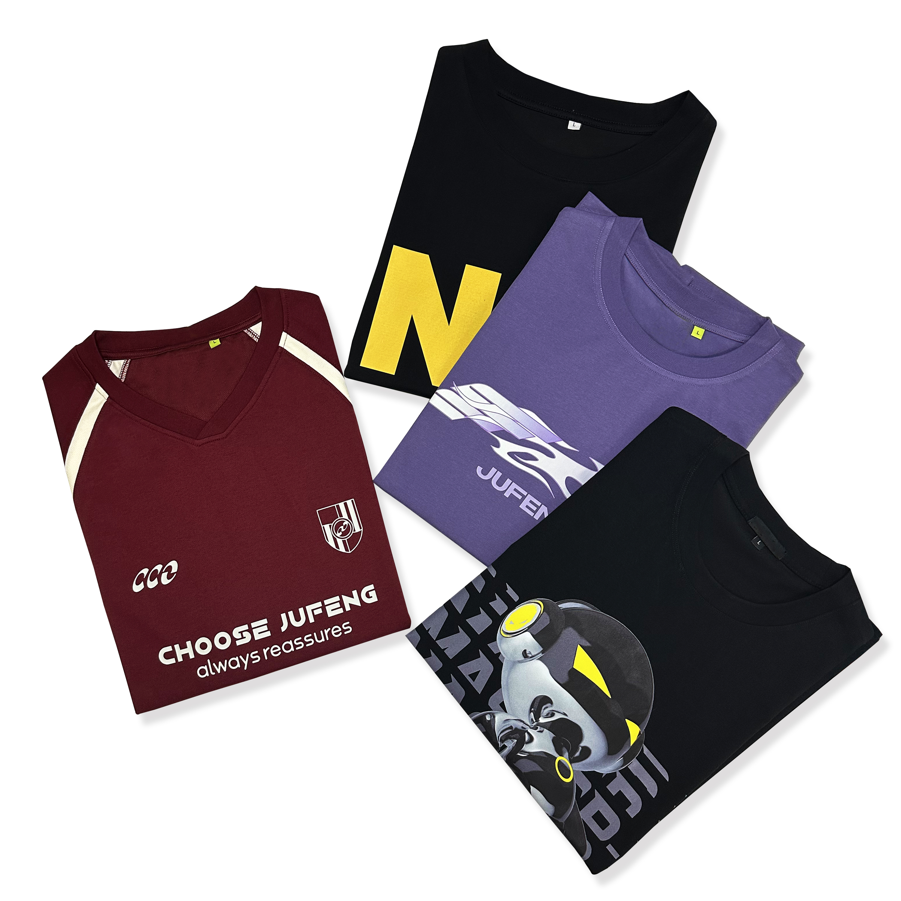 260 grams of heavy tide brand T-shirt In summer, men and women couples absorb moisture, light and breathable, solid color and versatile round neck sle