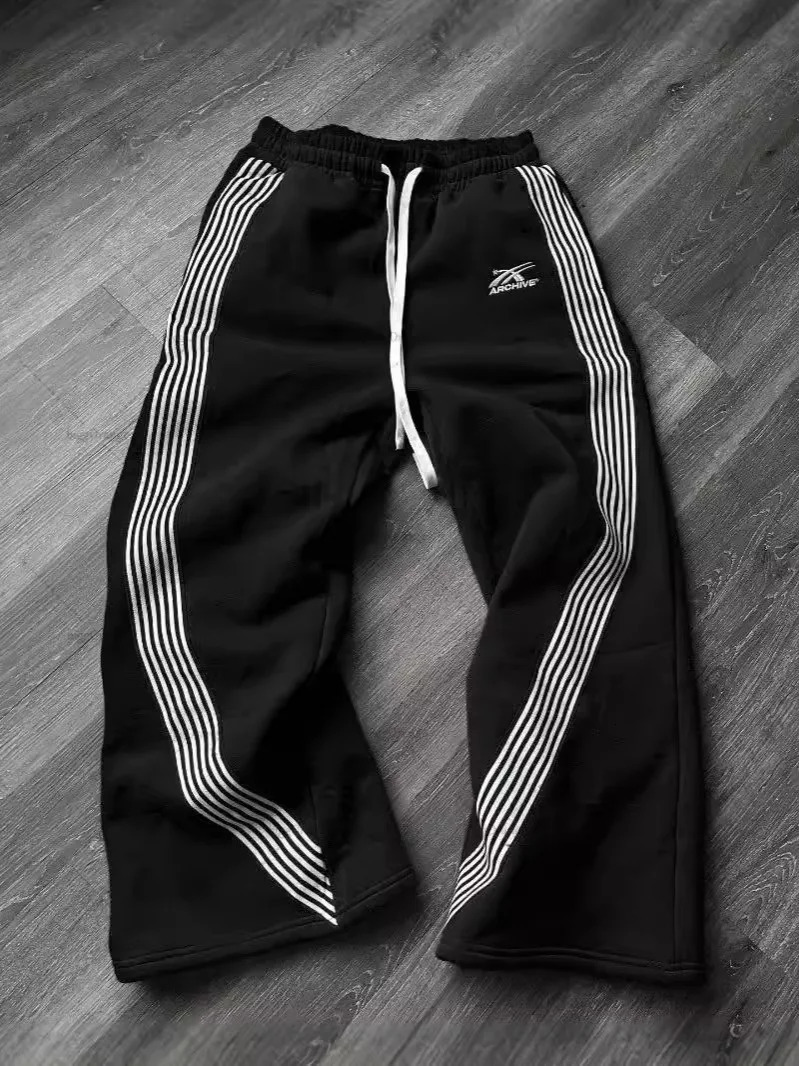 Embroidered Gray Slacks With Camouflage Features For Mens Advanced Jogging Drawstring Sweatpants 250714