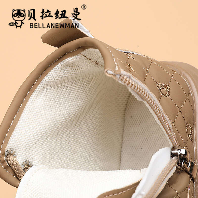 Children's British Style Short 2023 Autumn Fashion Big Kids Soft Sole Leather Martin Girls' Casual Ankle Boots