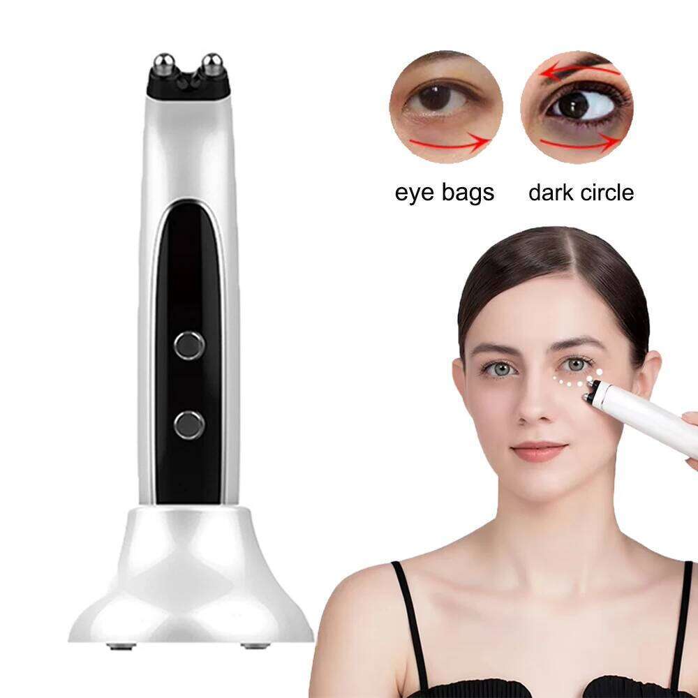 Microcurrent Vibration Massager Remove Bags Dark Circles Lifting Massage Instrument EMS Eye Beauty Device Skin Care Tool