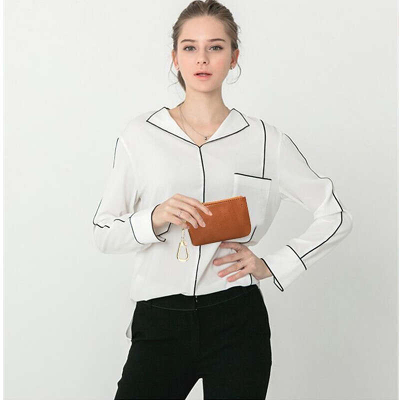 Genuine Leather Purse New Trendy Brand Creative Decorative Small Hanging Women's Key Coin Simple Mini Card Bag