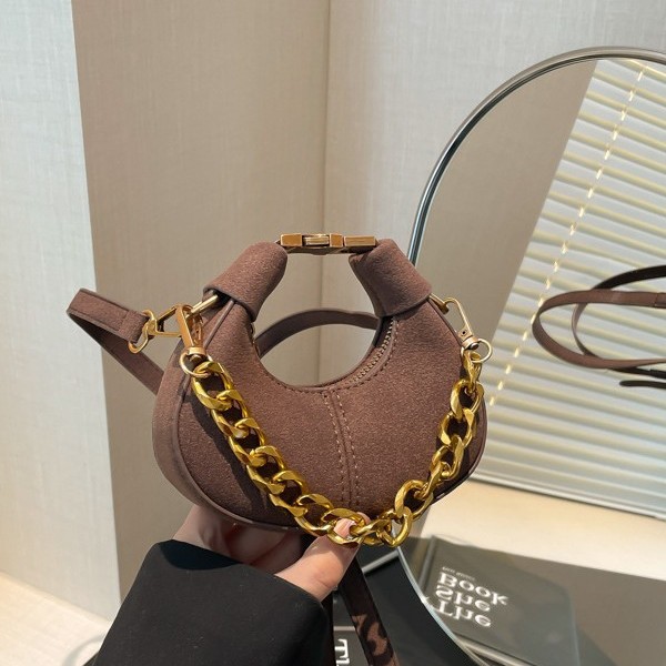 Handbag Women's Fashion Chain Crescent Bag Niche Trend Versatile Messenger Bag