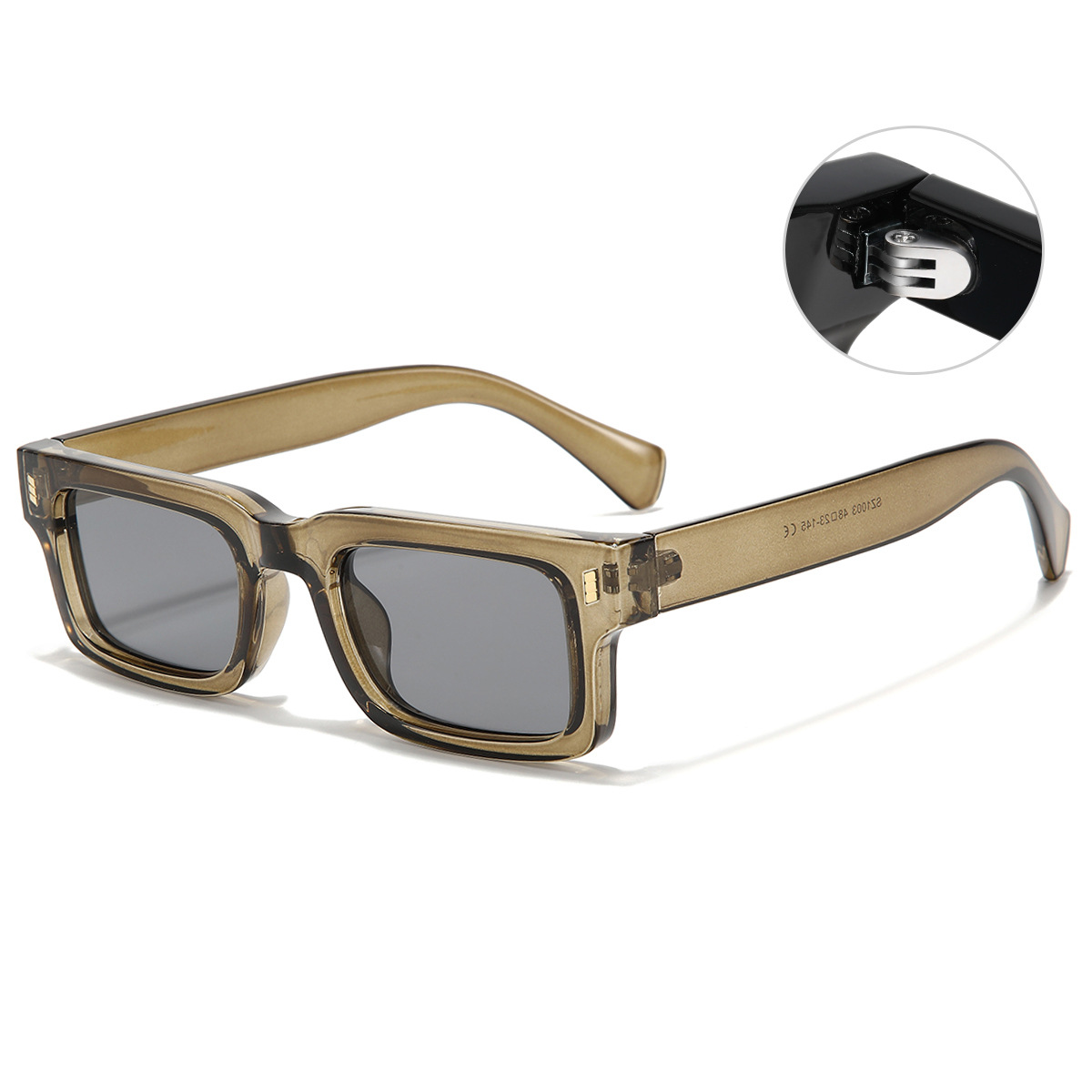 Designer Sunglasses For Women Men Fashion Sunglasses Luxury Polarized Lens Goggle Pilot PC Frame Oversized UV400 Eyewear Luxury Style Sunglasses DU109