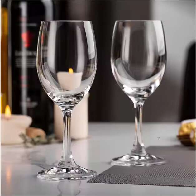 Lead-Free 200ml 6.76oz Retro Vintage Glass Classic Design Colored Transparent Riesling Elegant Cups for Wine