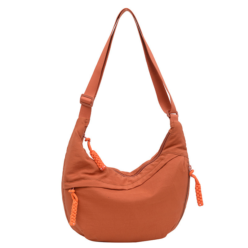 Large capacity women leisure s workwear style canvas bag new casual women s crossbody bag designer bag multifunctional dumpling bag