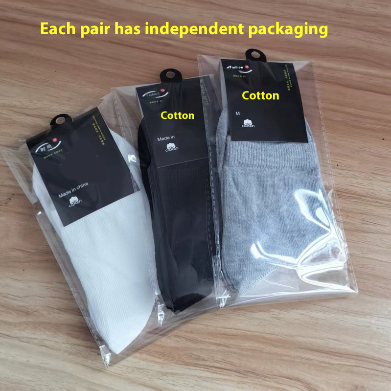 Solid color flat mid-calf casual business models suitable for all kinds of business casual sports people made of polyester A pack of 10 pairs wholesal