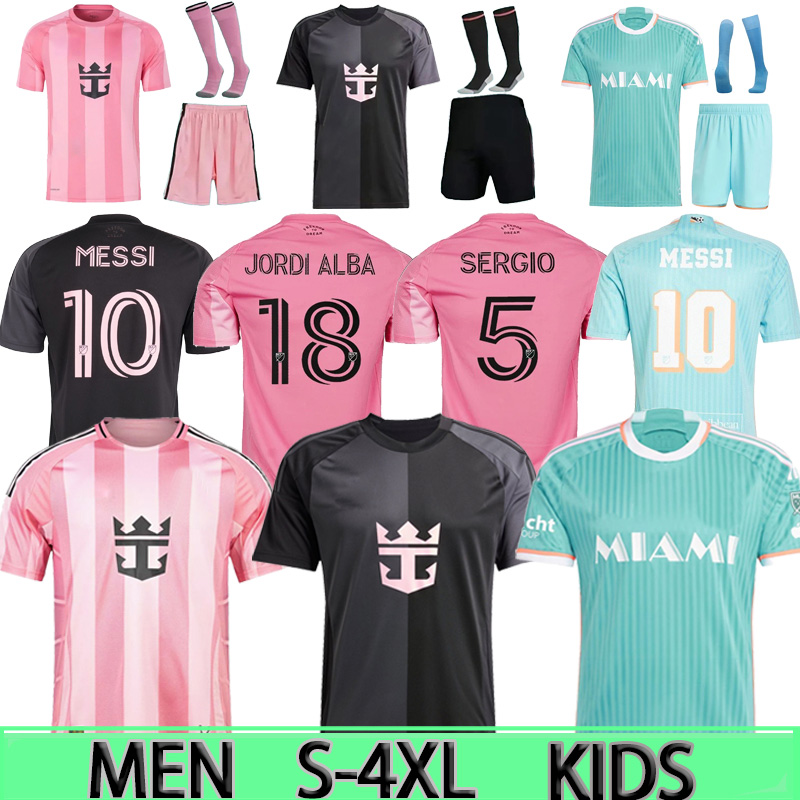 Miami CF 2024 2025 2026 Soccer Jersey - Mens Womens Kids - Third Kit - Player Version - Short Sleeve - Breathable Fabric - Football Apparel 999
