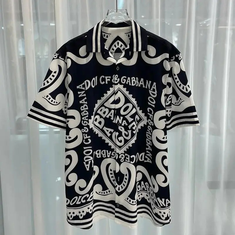 Summer Hawaiian Shirt Suit The Season Mens Casual Digital Print Set Fashionable Youth CrossBorder Clothing None AE Stock 250714