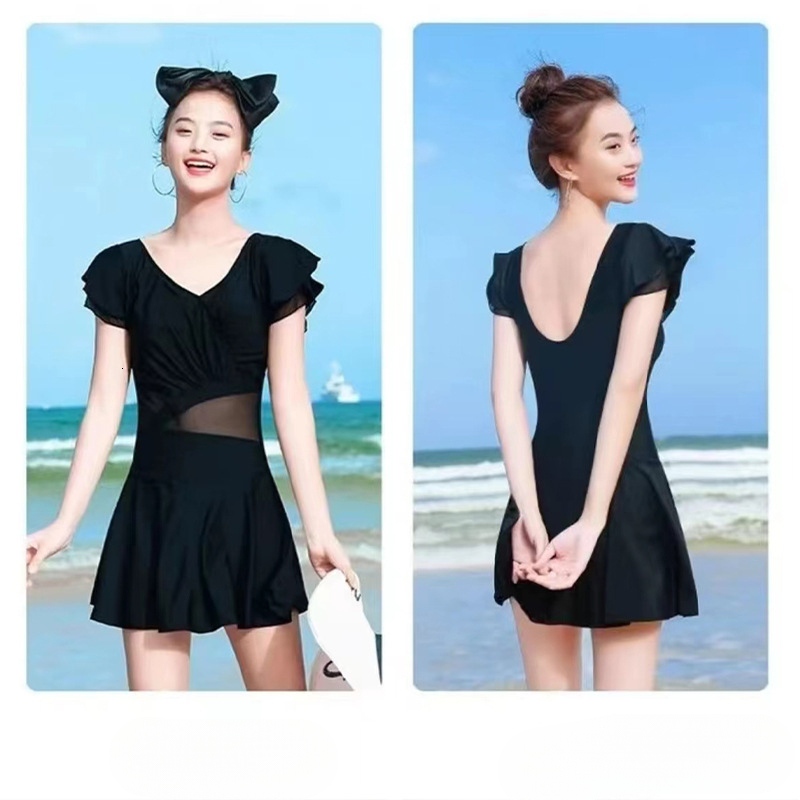 2025 New women's dress, new women's swimsuit, fairy style one-piece swimsuit, summer fashion swimsuit dress, new designer dress