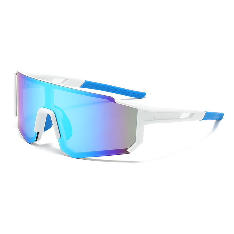 The Designer's Luxury Glasses, Trendy And Fashionable Large-frame One-piece Lens Sunglasses, Rock Climbing, Sports, Skiing And Casual Glasses