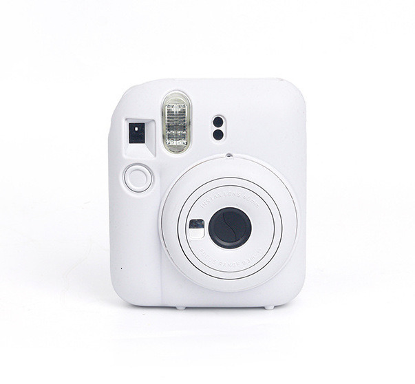 Suitable for Fujifilm Instax Mini 12 Solid Color Protective Durable Drop Soft Shell Fit Camera Silicone Cover