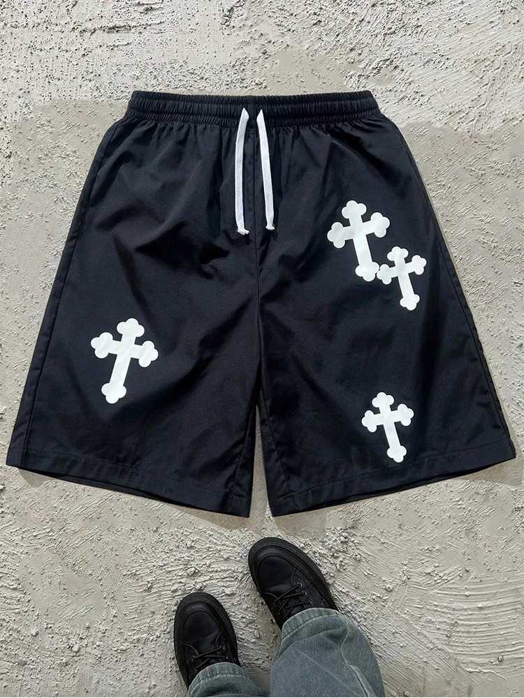 Kroshin Printed Shorts for Summer Mens Beach Shorts Loose and Quick Drying Swimming Sports and Leisure Vacation Shorts XJ250714