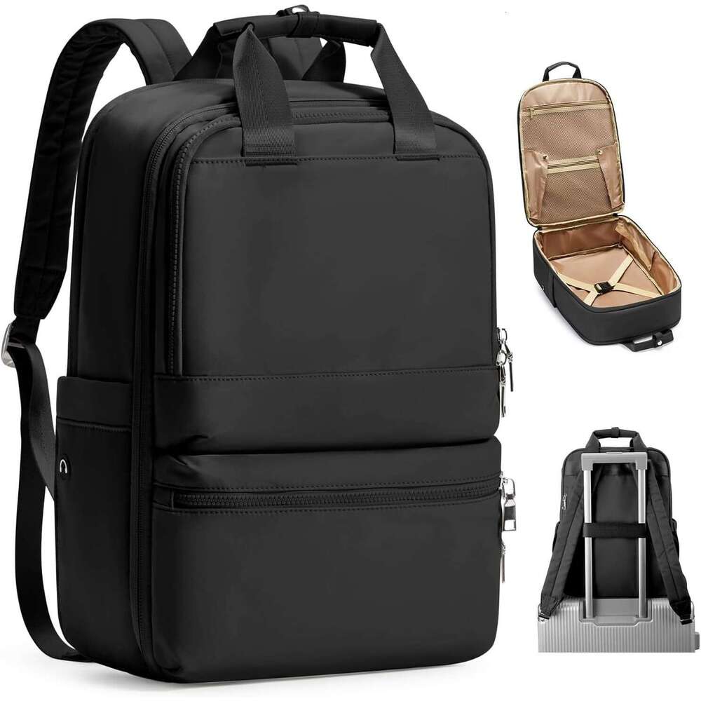 Men's travel backpack laptop business backpack new minimalist computer bag large capacity carry on luggage backpack