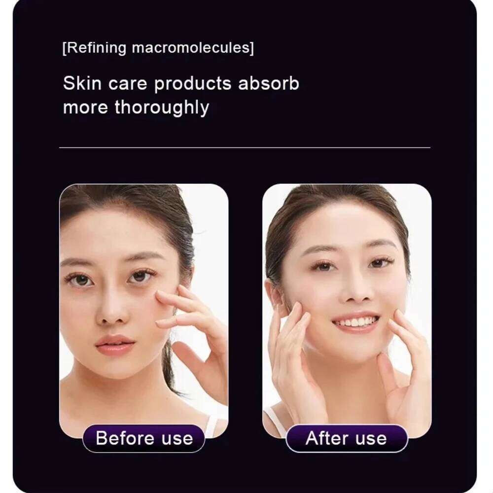 Microcurrent Face Lifting Massage Hot Cold Compress Deep Cleansing Skin Beauty Device EMS Facial Massager Eye Care