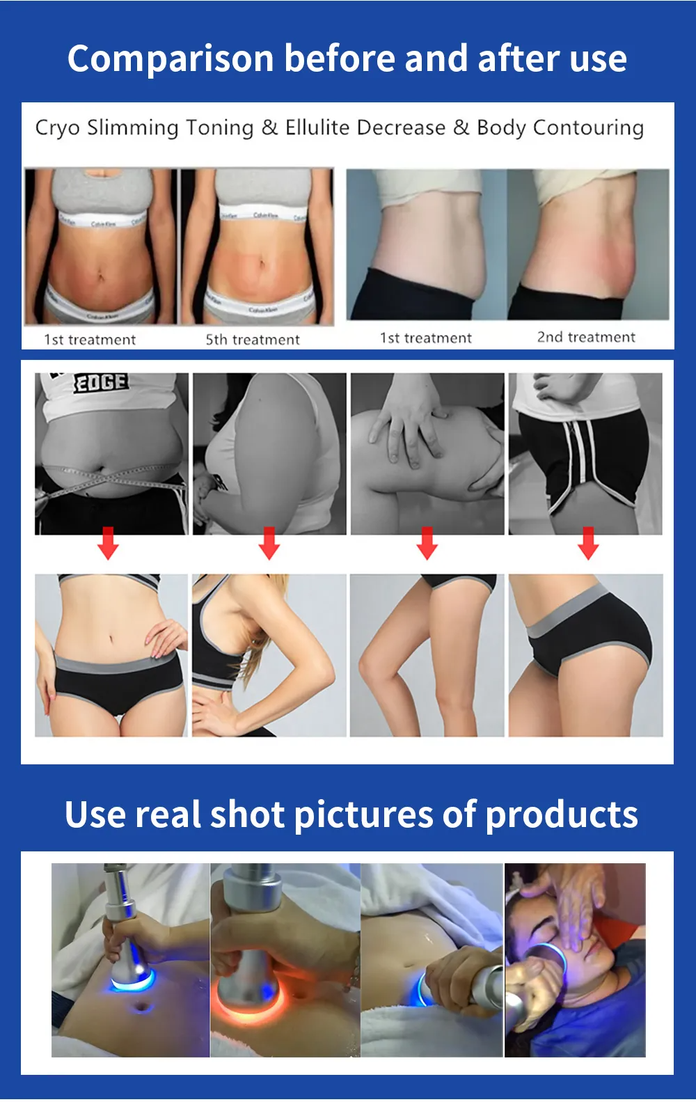 Thermal Shock System Machine Professional Face & Body - Advanced Cooling Technology Skin Care Device Rejuvenation Therapy