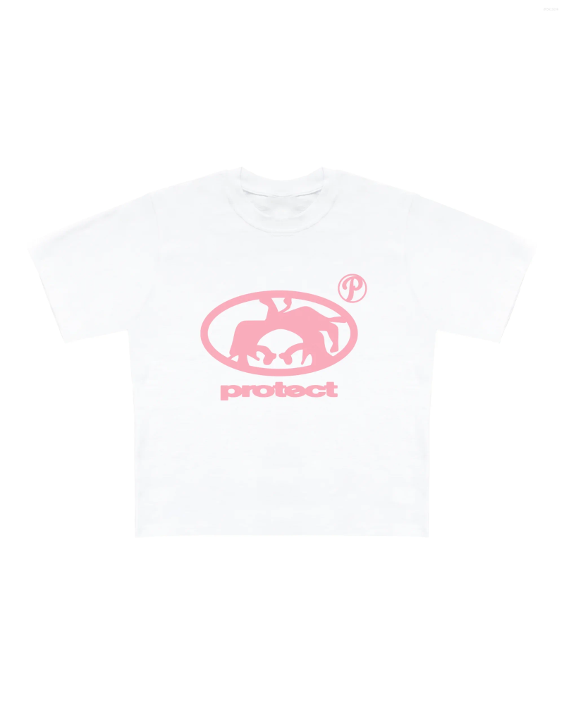 Designer Men's T Shirts PROTECT T-Shirt Oversized Graphics Casual Cotton Top Harajuku Men Women Hip Hop Tee Streetwear Clothing