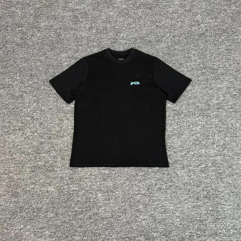 Men's T Shirts 2025ss Embroidery Logo People Shirt Men Women Black Summer Style T-shirt Top Tees