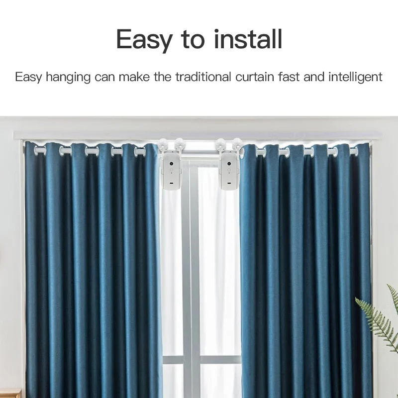 smart curtain opener Smart Curtain robot Motor switchbot Roman Rod Rail Automatic Curtain Electric Curtain robot Remote Control