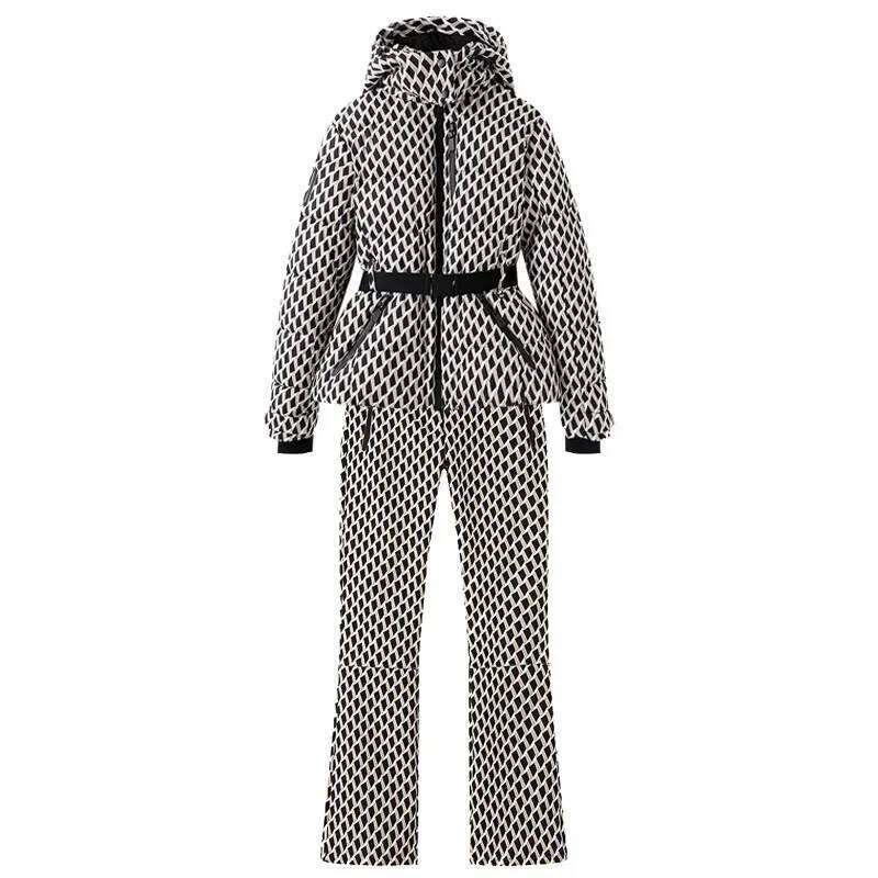 2025 Skiing Suits Warm Woman Sets New Winter Sports Ski Suit Outdoor Windproof Snowboarding Wear Female Couple Snow Tracksuit