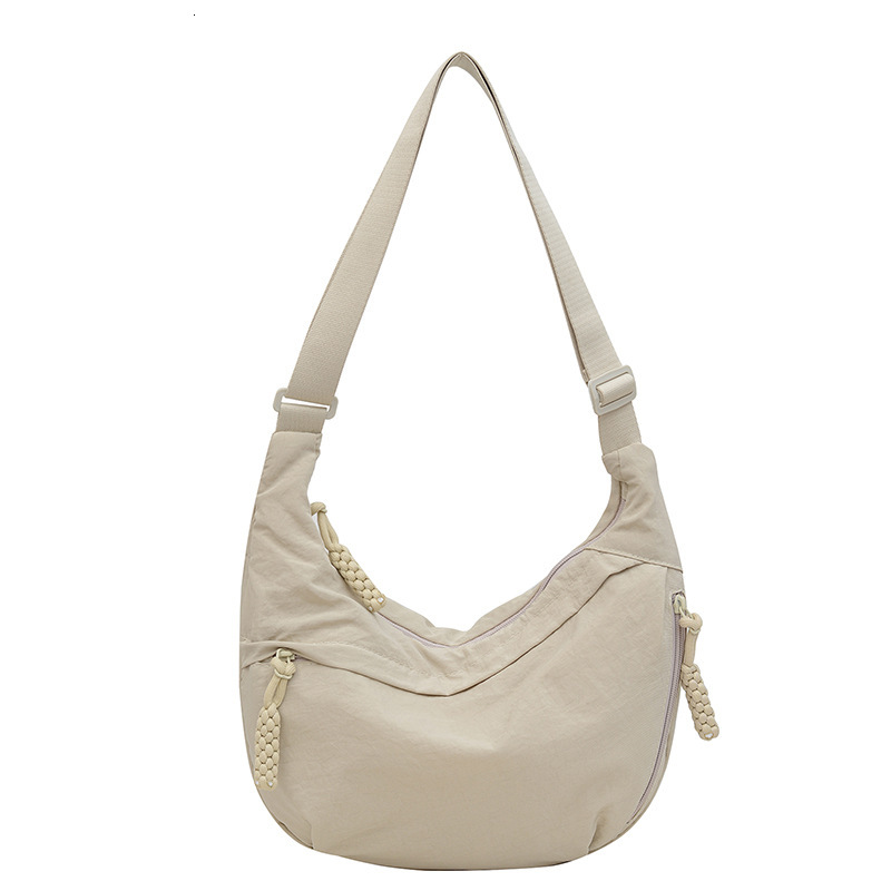 Large capacity women leisure s workwear style canvas bag new casual women s crossbody bag designer bag multifunctional dumpling bag