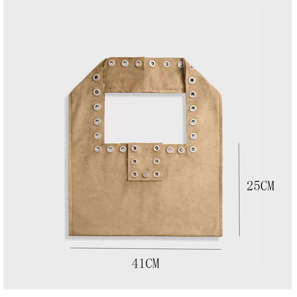 Fashion Casual Y2k Large Shoulder Vintage Tote Rivets Studs Women Retro Purse Handbags