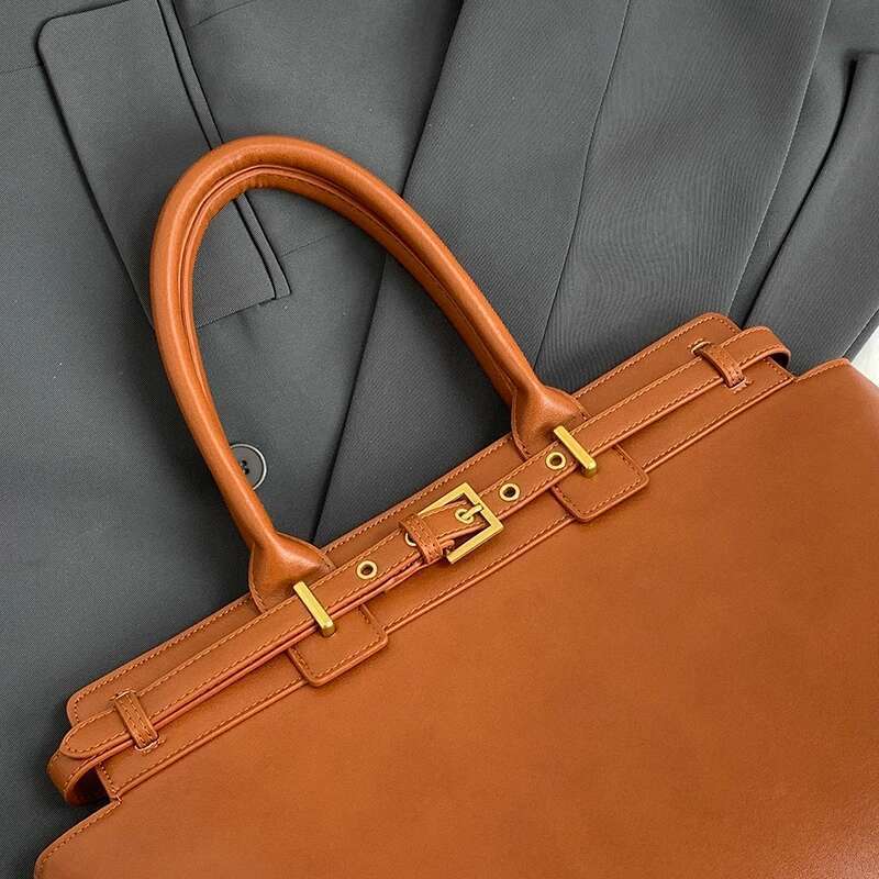 Large Size Women Top-handle Bags Retro Pure Color Big Capacity Shopping Totes Winter Latest Trendy Designer Handbags
