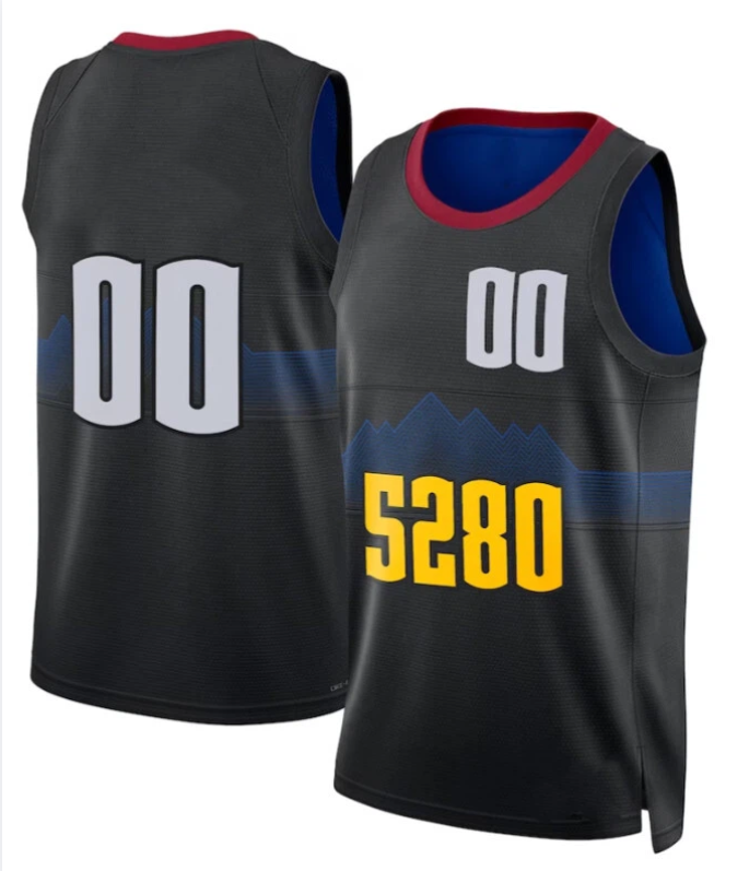 25 26 DEN Nugget Jokic Basketball Jerseys Jamal Murray Aaron Gordon Christian Braun Bruce Brown Cameron Johnson Tim Hardaway Peyton Watson City Jersey