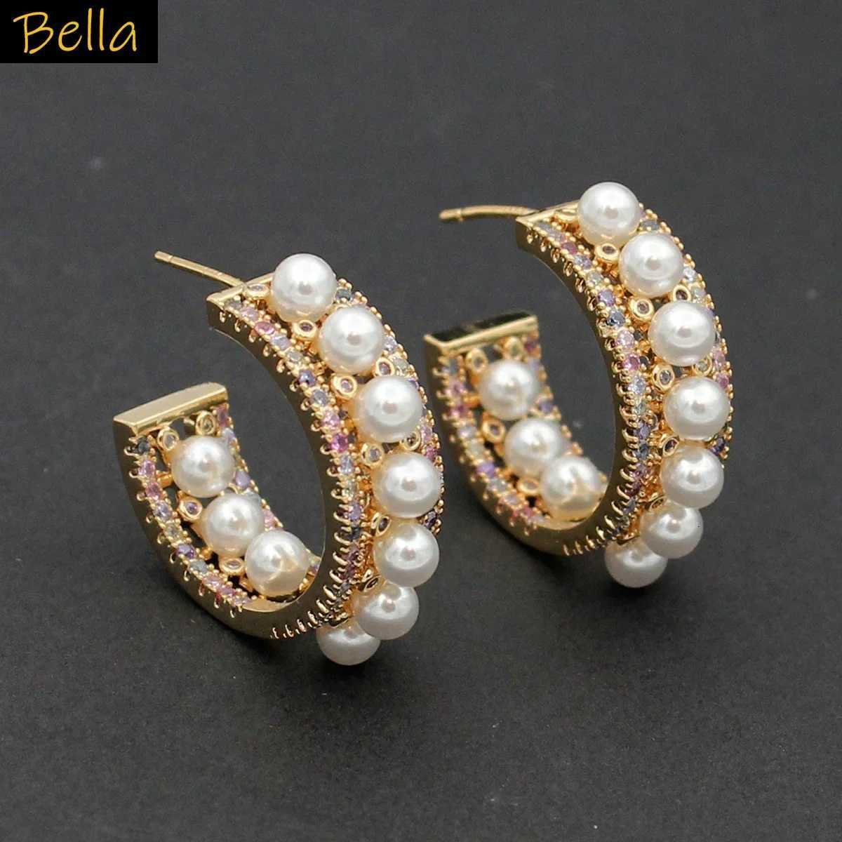 Mini Pearl Hoop Earrings for Wen Jewelry Accories Fem Elegant Opening C She Earrings Gift Wife M Y250714