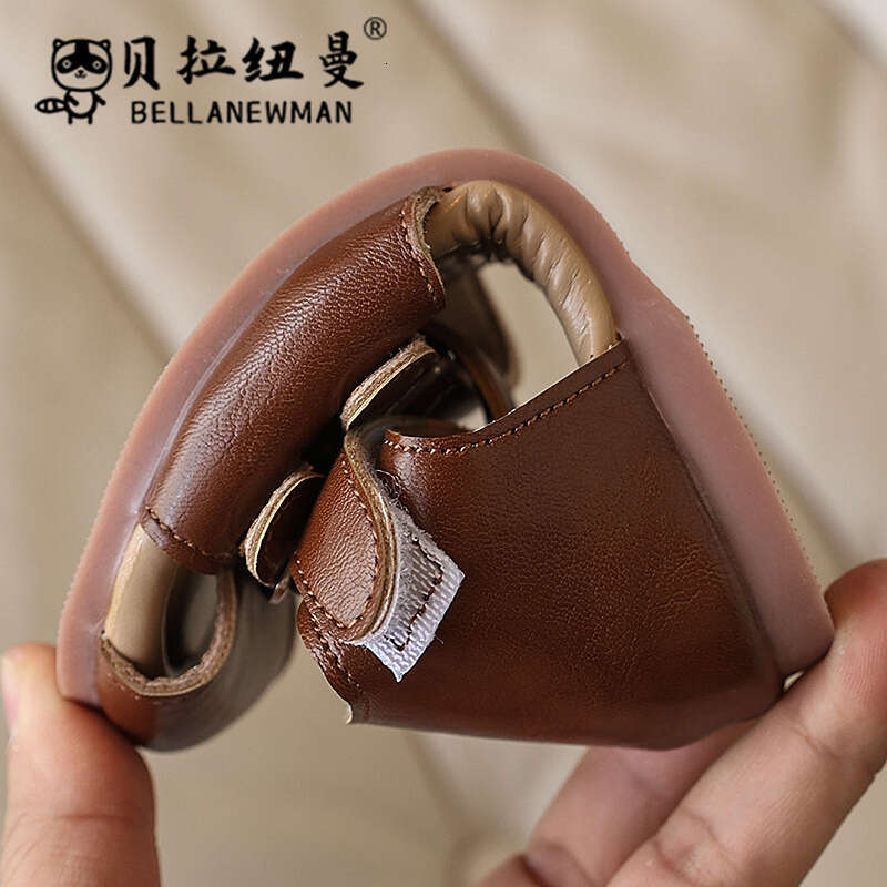 Choice Style Children's Woven Closed-Toe Sandals 2025 Summer New Fashion Soft Sole Beach Shoes for Kids