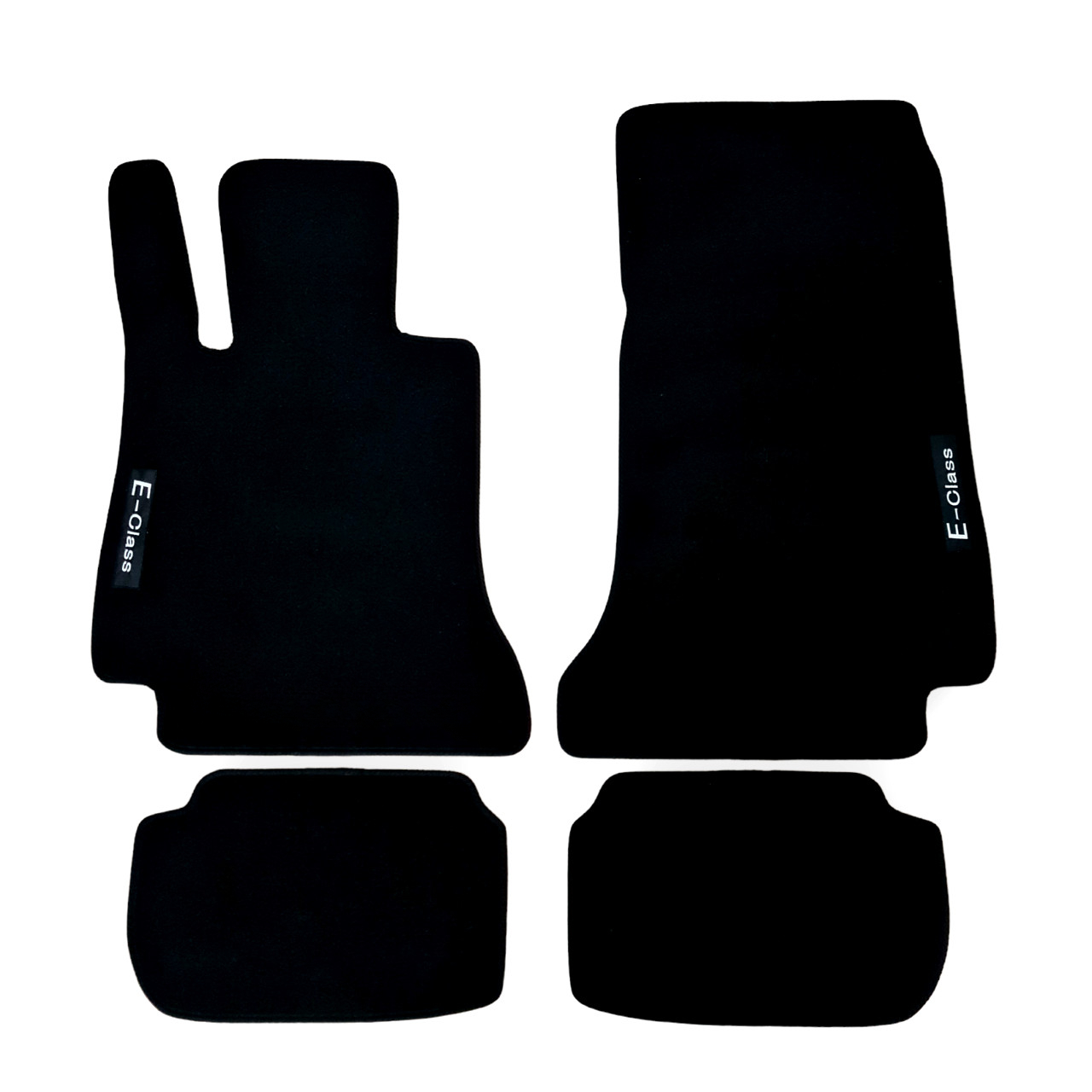 Car Floor Mats For Mercedes E Class Coupe Waterproof Velour Black Carpet Liners