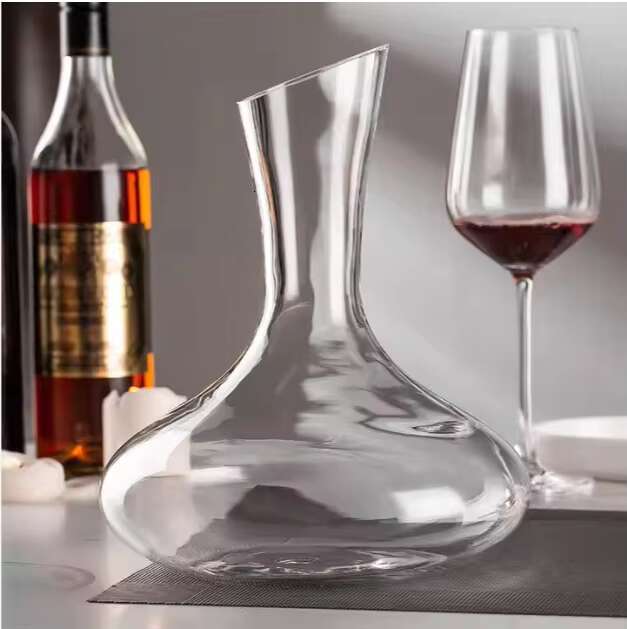 1500ml Wine Decanter 50.7oz High Performance Transparent Glass Elegant Modern Design for Restaurant Use