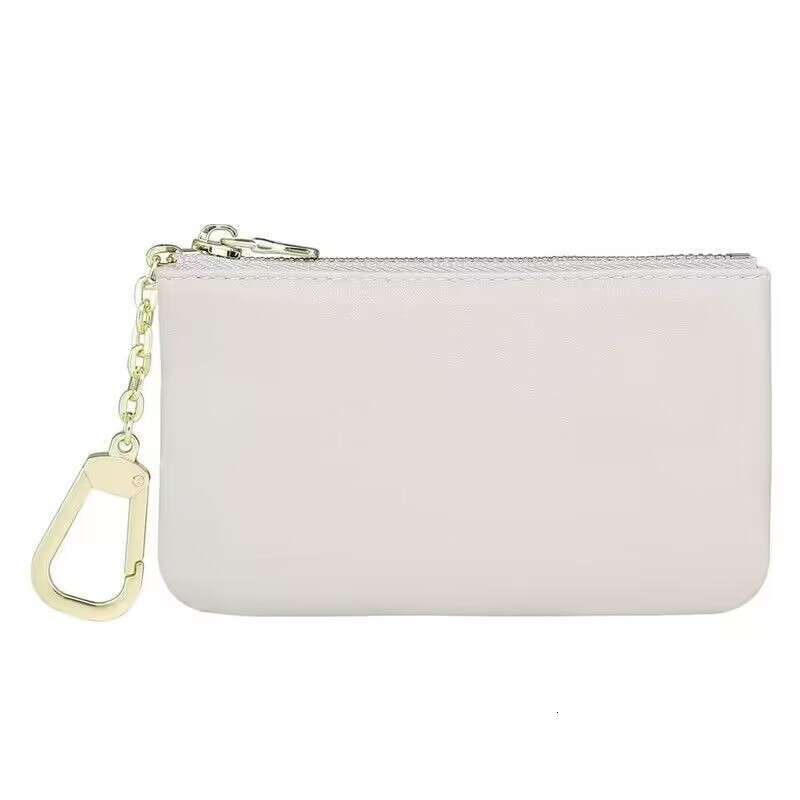 Genuine Leather Purse New Trendy Brand Creative Decorative Small Hanging Women's Key Coin Simple Mini Card Bag