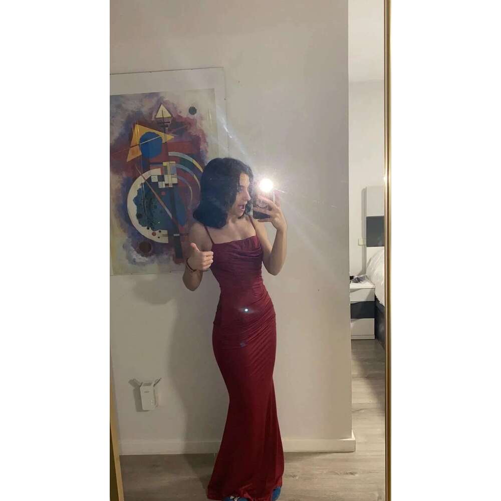 Elegant for Women Al Corset Maxi Draped Evening Night Party Dresses Bodycon Sexy Backless Dress with Fishbone