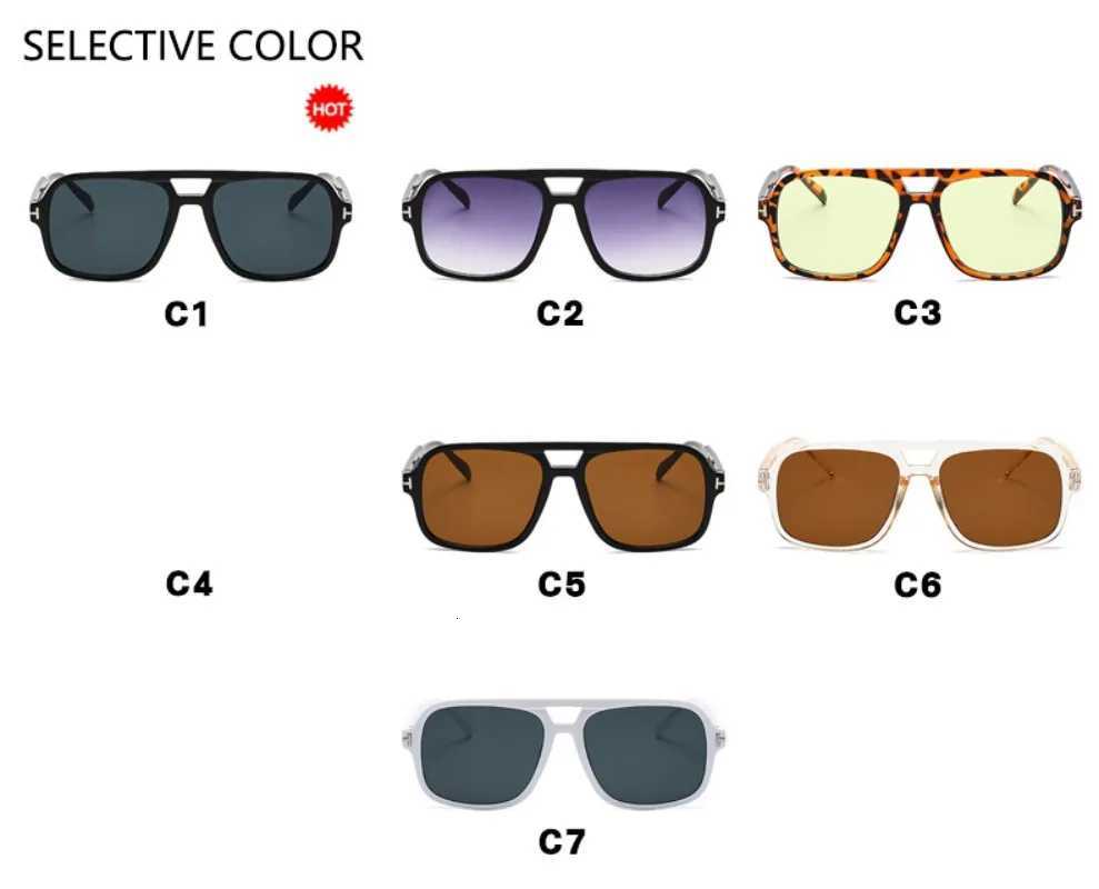New Small Sunglasses Women Men Trend Vintage Brand Designer Hip Hop Square Sunglasses Female Eyewear UV400 Glasses XJ250714