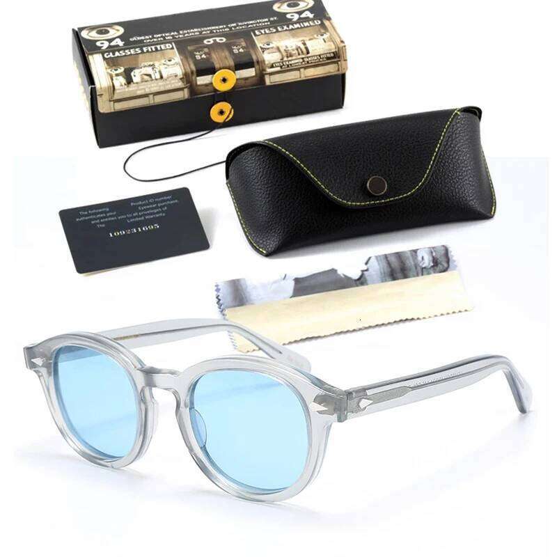 Sunglasses Man Johnny Depp Lemtosh Polarized Sun Glasses Woman Brand Vintage Acetate Frame Night Vision Goggles