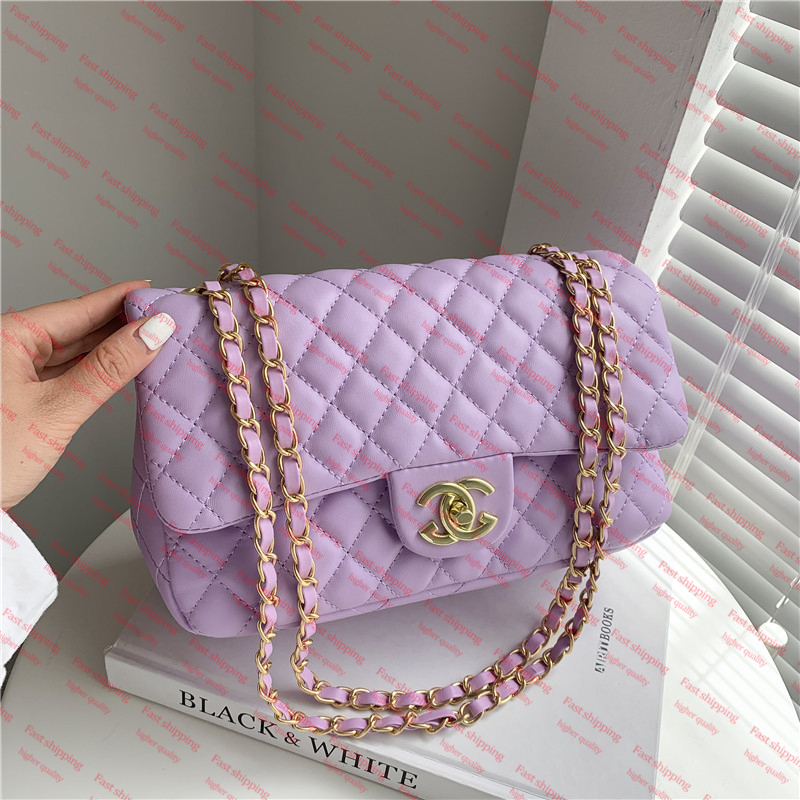 Designer Bags Shoulder Bags Luxury Bags Crossbody Designer 2025 Fashion Shoulder Crossbody Bags High Quality Rhombic Lattice Chain Bags Mini Bags