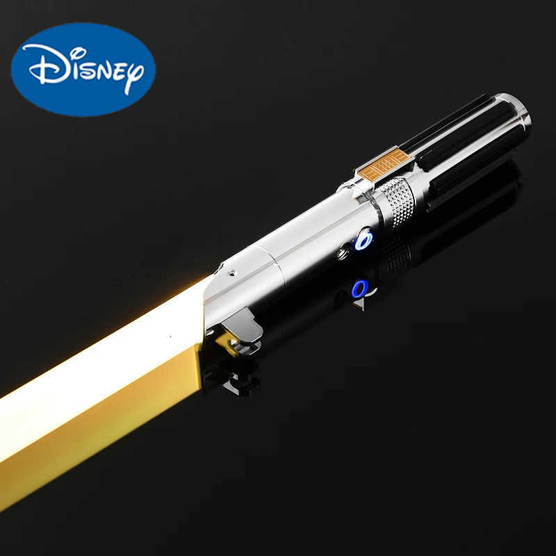 Disney Luke RGB Metal Lightsaber Laser Sword Sabre De Luz Kpop Lightstick Flashing Rave Toys Espada Brinquedos Juguetes Zabawki W20250714