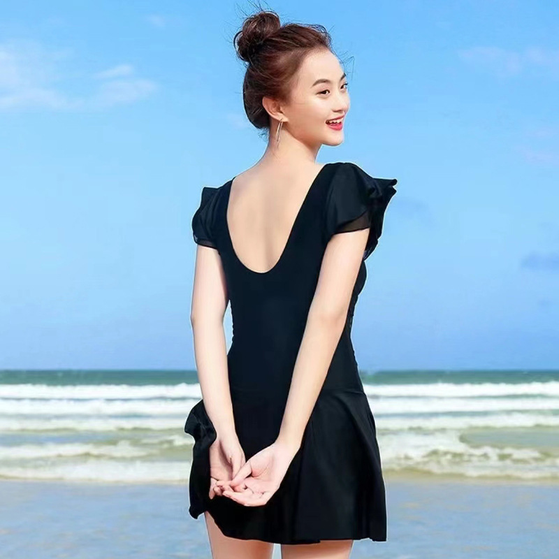 2025 New women's dress, new women's swimsuit, fairy style one-piece swimsuit, summer fashion swimsuit dress, new designer dress
